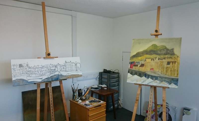 My studio at the Firestation 