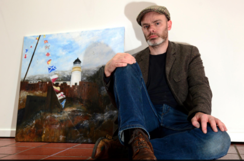 With my painting The Bass Rock Light