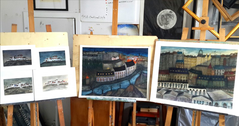 4 Paintings for Quay Gallery