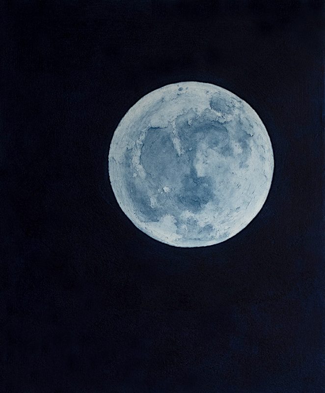 Blue Moon
Etching and Aquitint